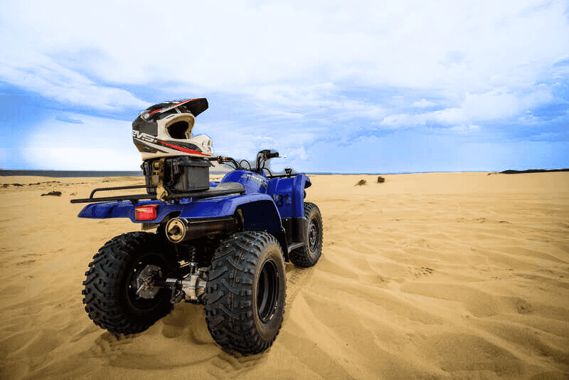 Quad biking day trip from Sydney to the Stockton sand dunes