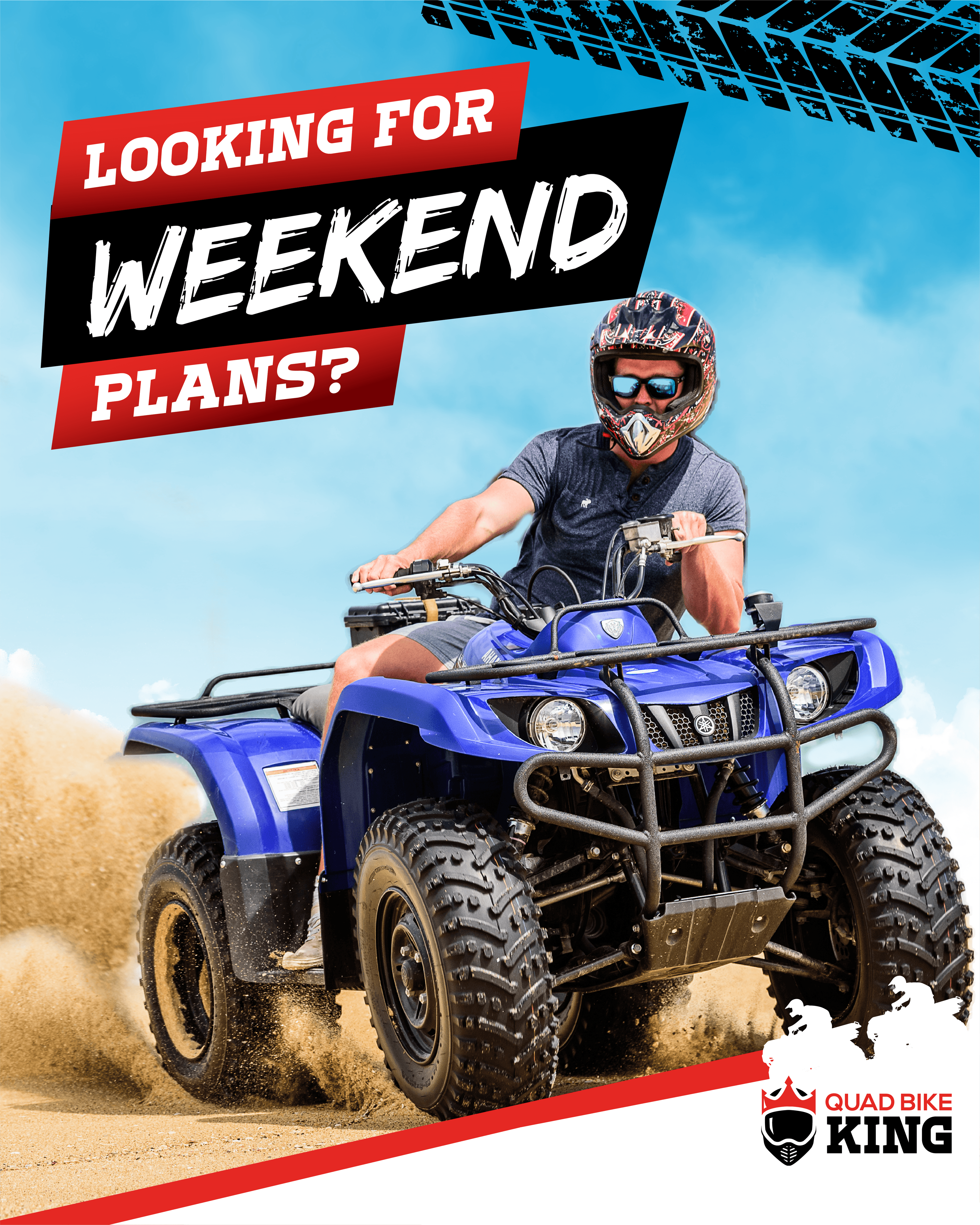 ATV style ride near Nelson Bay on the Stockton sand dunes