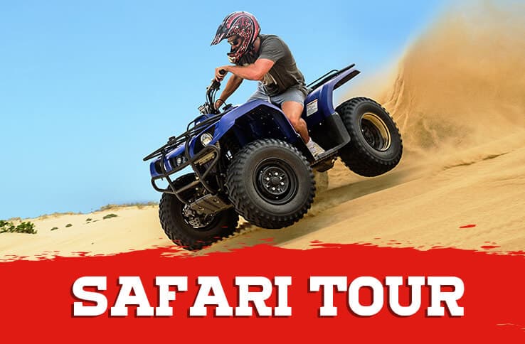 Quad biking adventure on the Port Stephens sand dunes